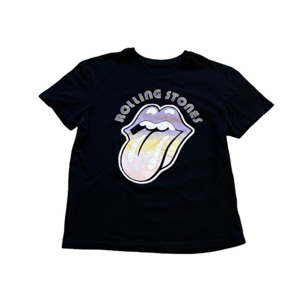 The Rolling Stones Black Band Tee